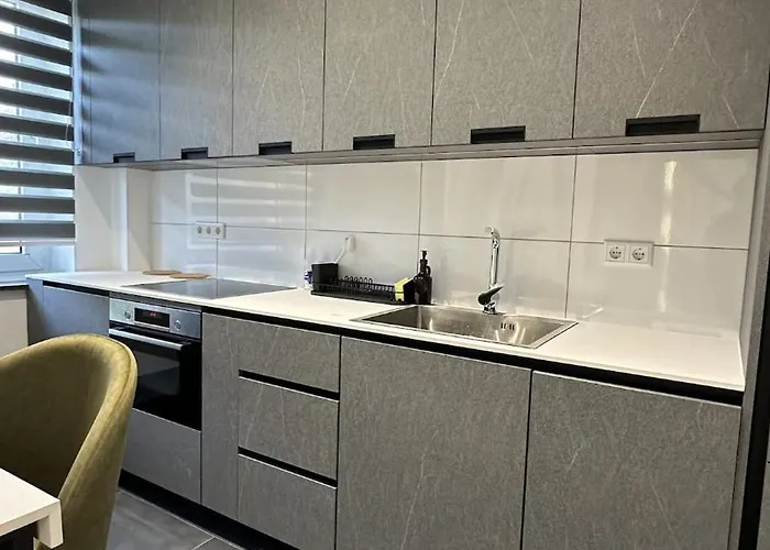 Studio-apartament Free Parking Domus Kushal Viersen